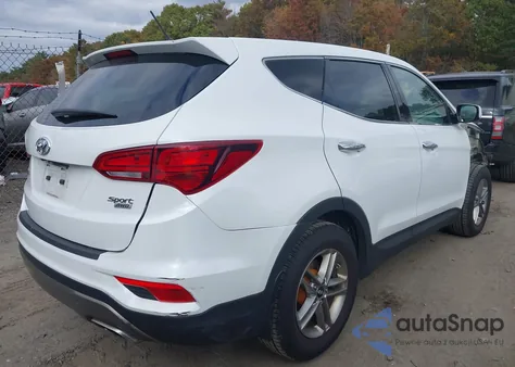 2018 Hyundai Santa Fe Sport 2.4L from USA, damaged, VIN 5NMZTDLB6JH075046